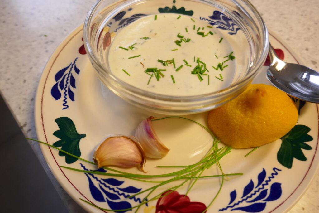 Snelle, Slankere Knoflooksaus