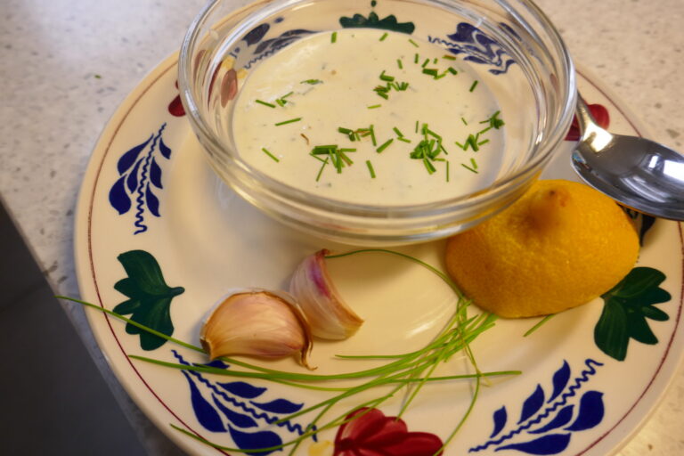 Snelle, Slankere Knoflooksaus