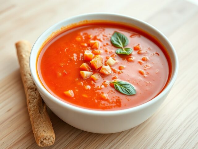Snelle tomatensoep