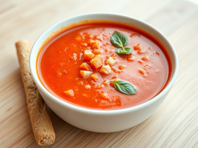 Snelle tomatensoep