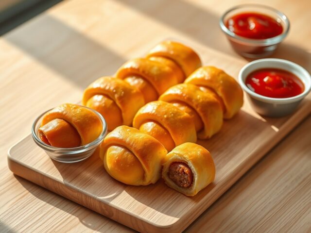 Snelle Worstenbroodjes