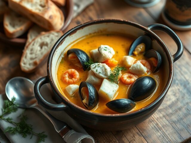 Soep ‘à la bouillabaisse’