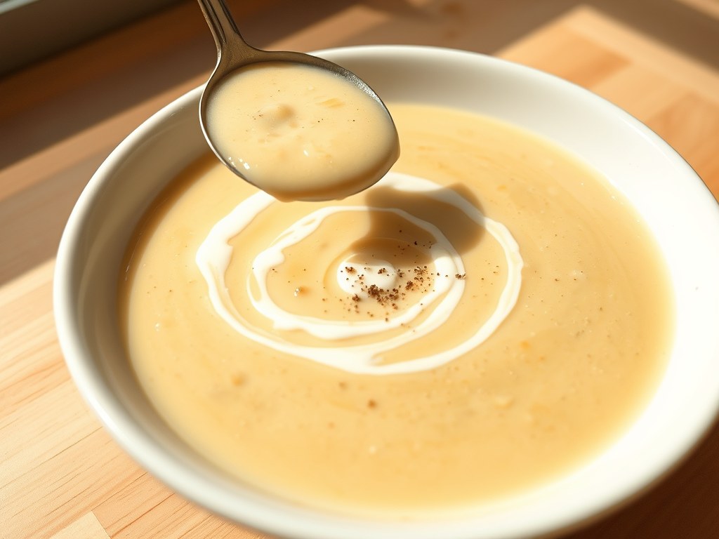 Soupe à la Dijonnaise, AI-gegenereerde illustratie