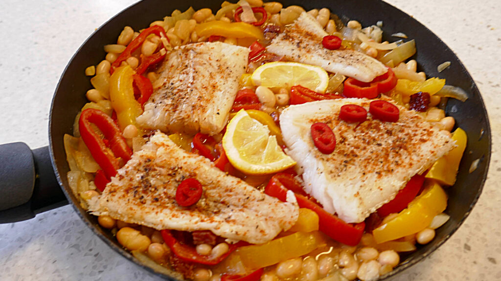 Spaanse Stoof met Kabeljauw en Chorizo