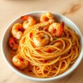 Spaghetti a la Scampi