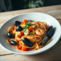 Spaghetti alla frutti di mare