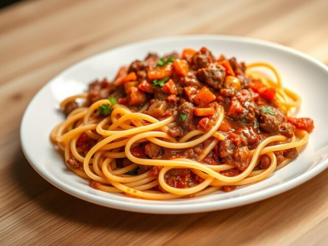 Spaghetti à la Sonja Bakker