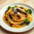 Spaghetti met ansjovis en BIMI