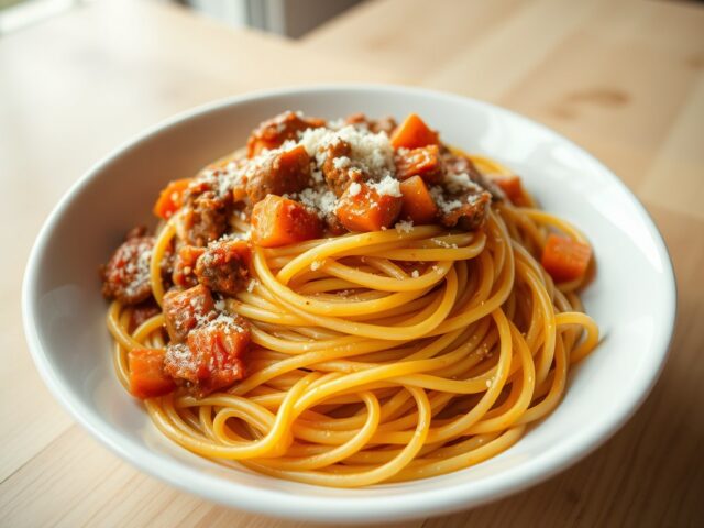 Spaghetti met Bolognese saus