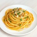 Spaghetti met op Smaak Gebracht Broodkruim