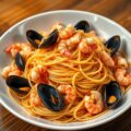 Spaghetti met Zeevruchten