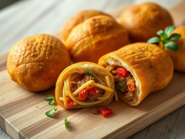 Spaghettibroodjes