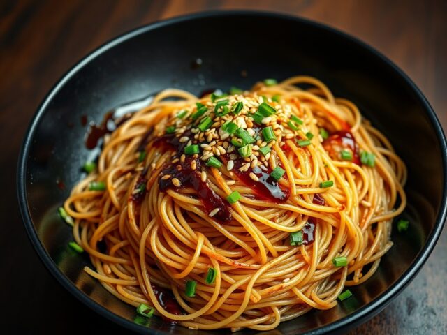 Spaghettirijst uit de wok