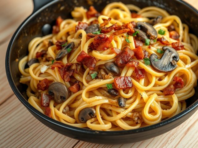 Speck spätzle