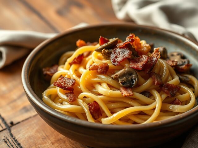 Speck spätzle