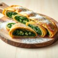 Spinazie groente strudel