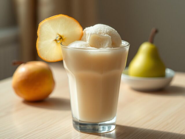 Spoom van peren en appelcider (zie opm)
