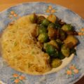 Spruitjes met shiitake en hoisinsaus