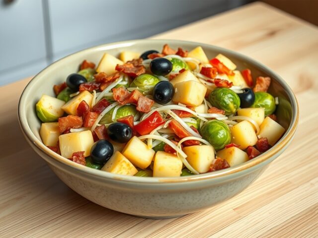Spruitjes -taugé salade