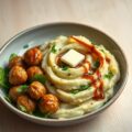Stamppot paksoi met sateballetjes