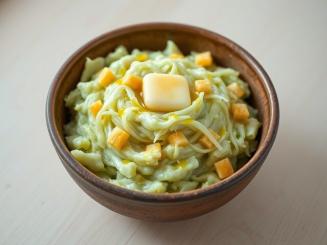 Stamppot van witte kool of savooiekool