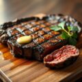 Steak, Gegrilld na Half Uur Marinade
