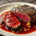 Steak á la Pinot Noir