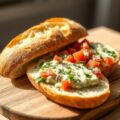 Stokbrood met Italiaanse kruidenboter