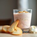 Stoofperenmousse met in Amandelen ( zie opm)