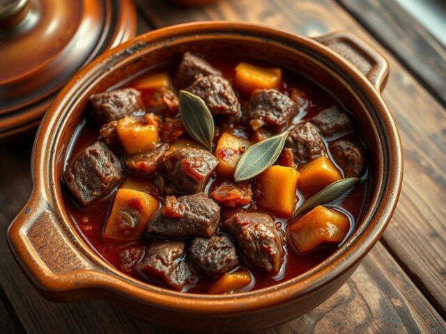 Stoofpot van het Toscaanse platteland
