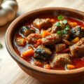 Stoofschotel met lamsvlees