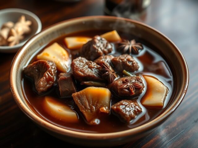 Stoofvlees op Cantonese Wijze