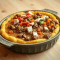Stroganoff Ovenschotel met aardappelpuree