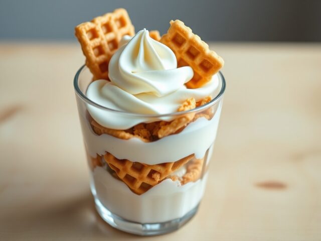 Stroopwafel toetje