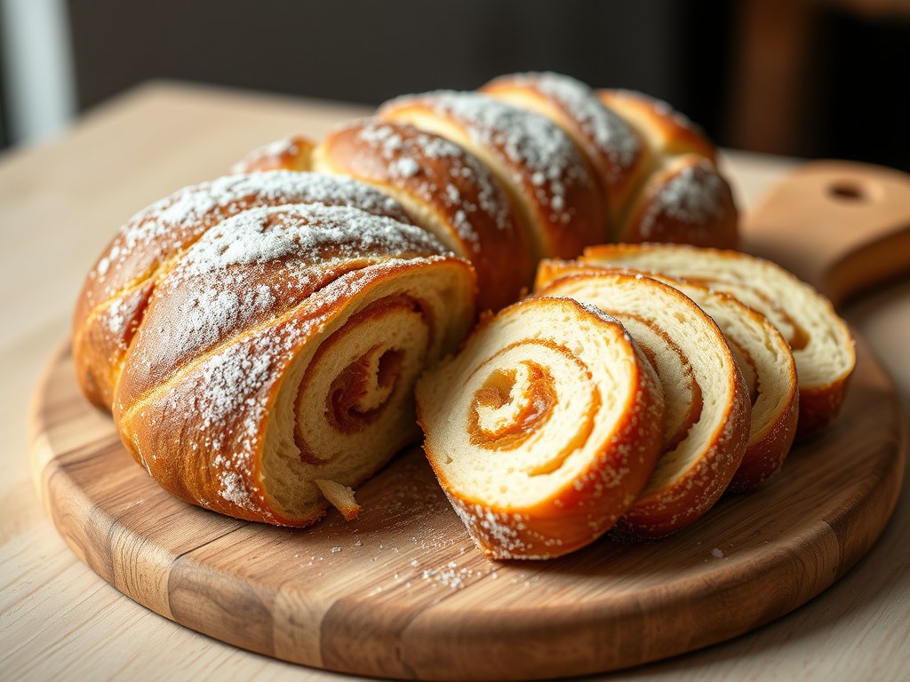 Sukerbole- suikerbrood, AI-gegenereerde illustratie