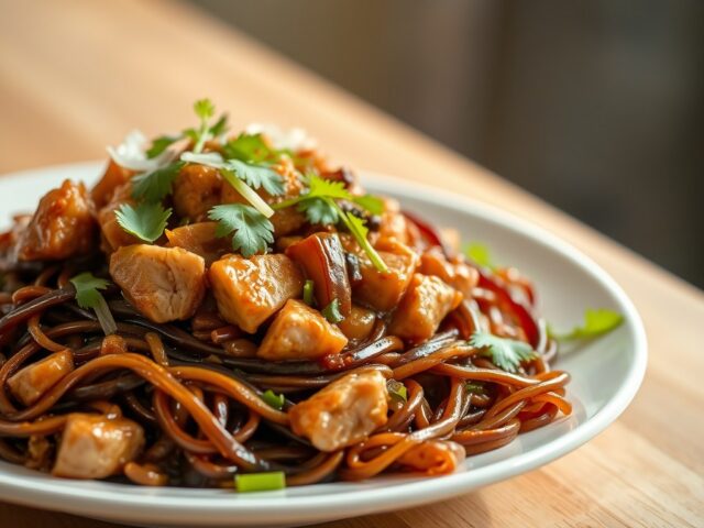 Surinaamse Bami met Kip