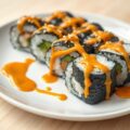 Sushi Maki op een Bordje