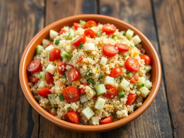 Tabbouleh met Bloemkool