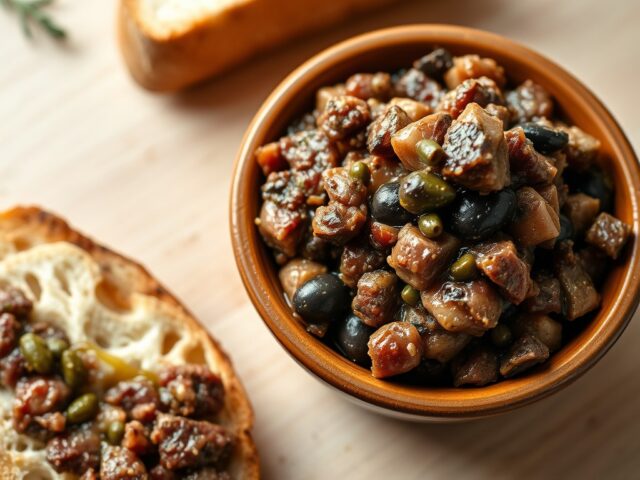Tapenade van tonijn