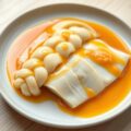 Tarbotvlecht met sinaasappelsaus