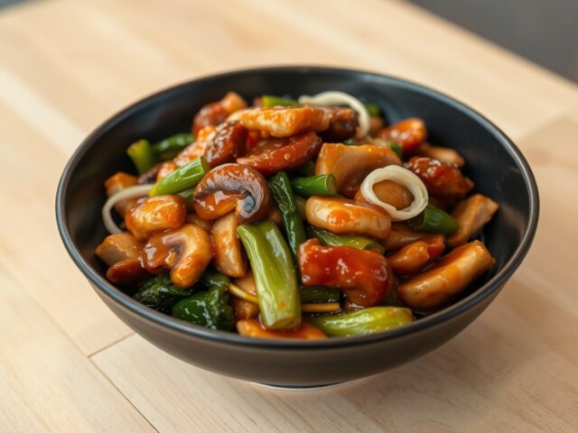 Teriyaki met gemarineerde kipfilet
