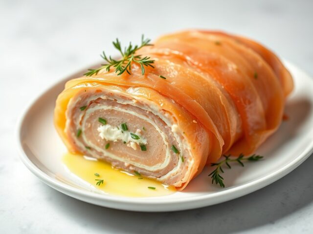 Terrine van gerookte zalm