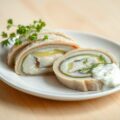 Terrine van prei met maatjes