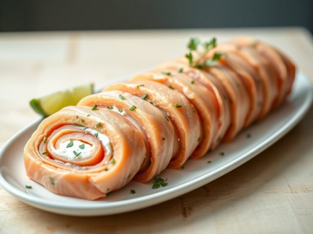 Terrine van zalm