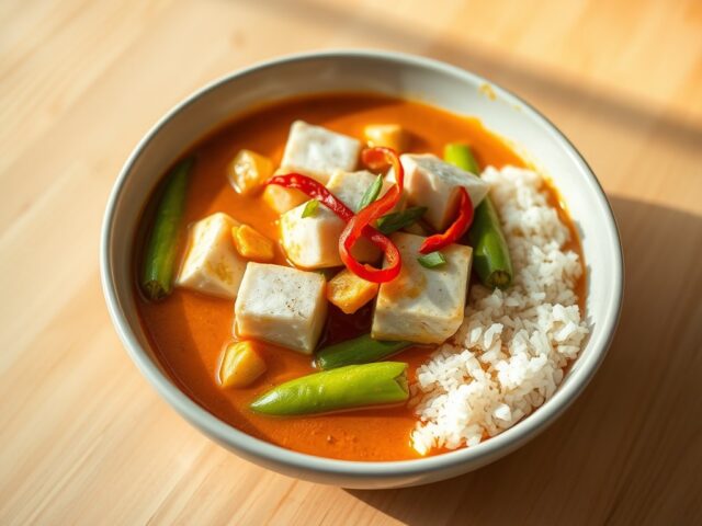 Thaïse viscurry (pittig)