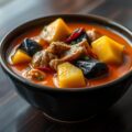 Thaise Curry met Varkensvlees en Ananas