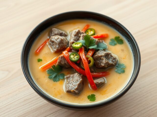 Thaise currysoep