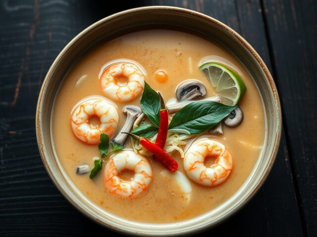 Thaise Garnalen Soep