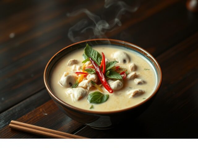 Thaise Kippensoep