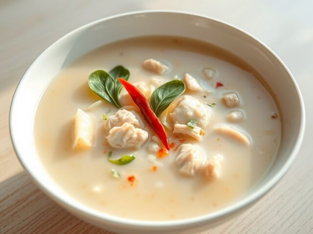 Thaise kippensoep (Tom Ka Kai)